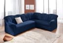 DOMO collection Ecksofa Papenburg | Blau 2