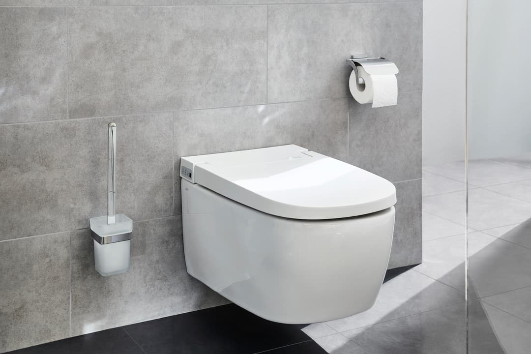 Kleine Wolke WC-Garnitur Meo | Silber