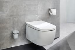 Kleine Wolke WC-Garnitur Meo | Silber