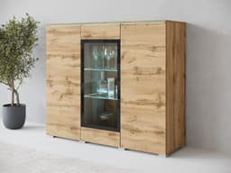 Home affaire Highboard Vera | Holztöne