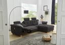Jockenhöfer Gruppe Ecksofa Savona | Schwarz 3
