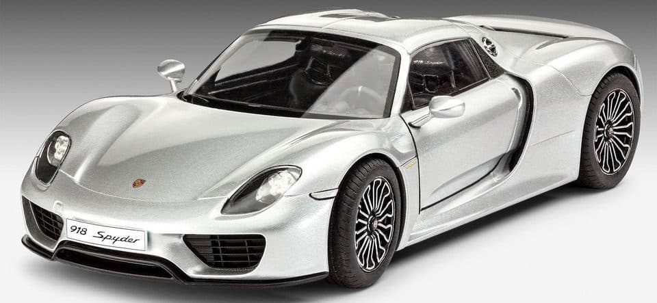 Revell® Modellbausatz Porsche 918 Spyder | Silber