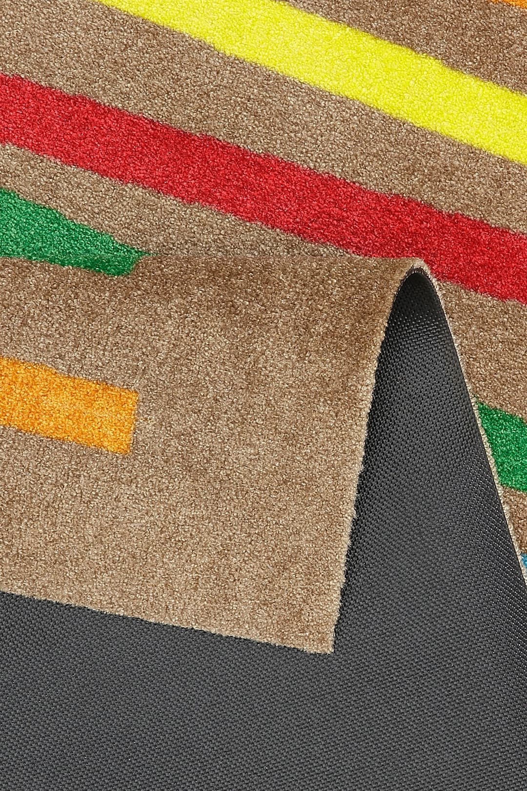 wash+dry by Kleen-Tex Läufer Mixed Stripes | Mehrfarbig