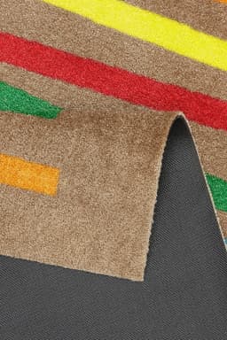wash+dry by Kleen-Tex Läufer Mixed Stripes | Mehrfarbig