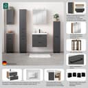 welltime Waschtisch Trento | Braun 4