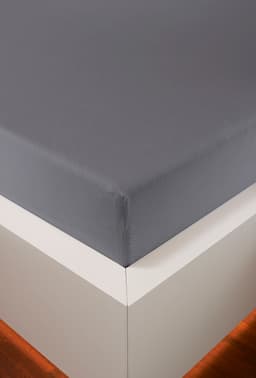 bellana Spannbettlaken Melone TOPPER | Grau
