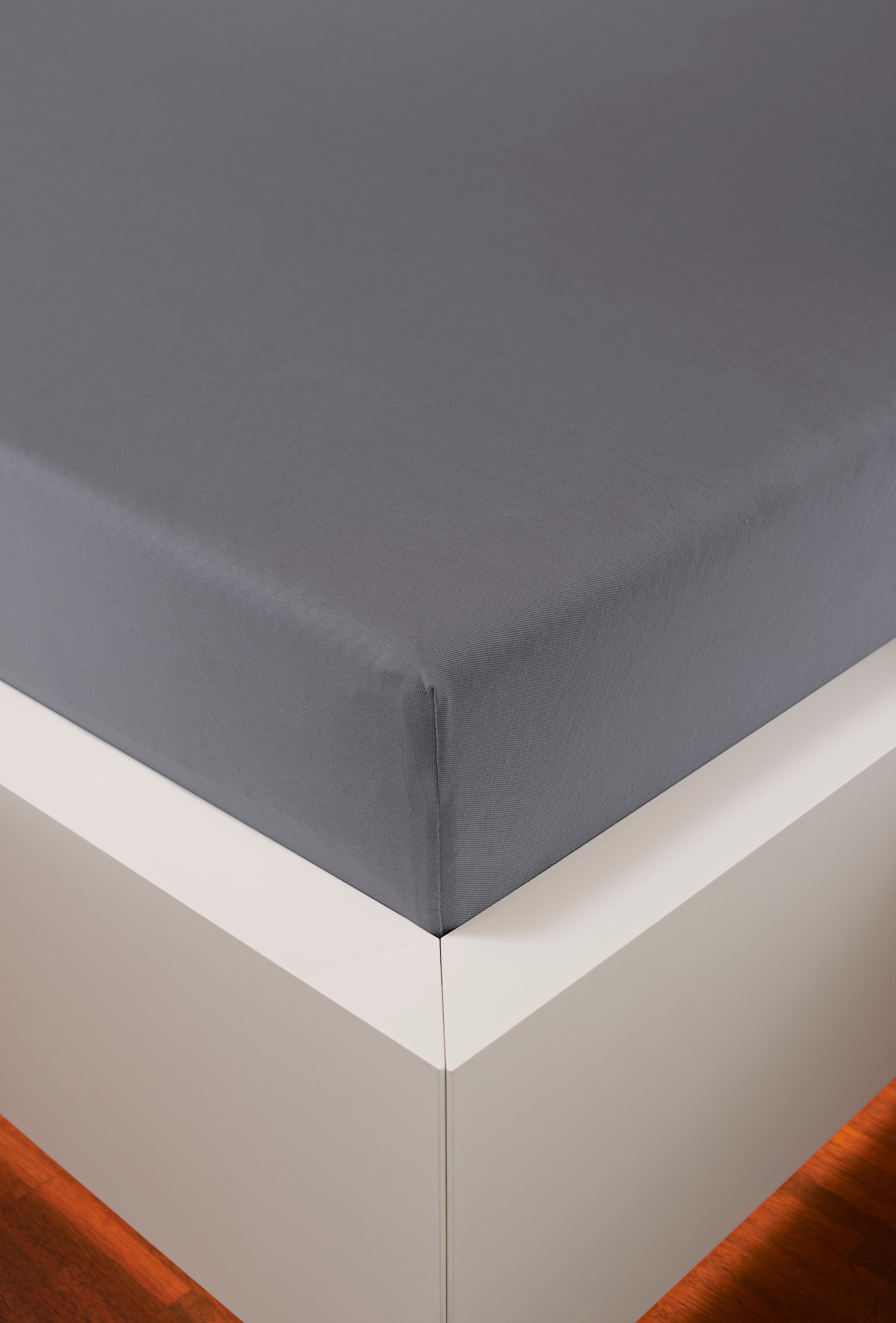 bellana Spannbettlaken Melone TOPPER | Grau