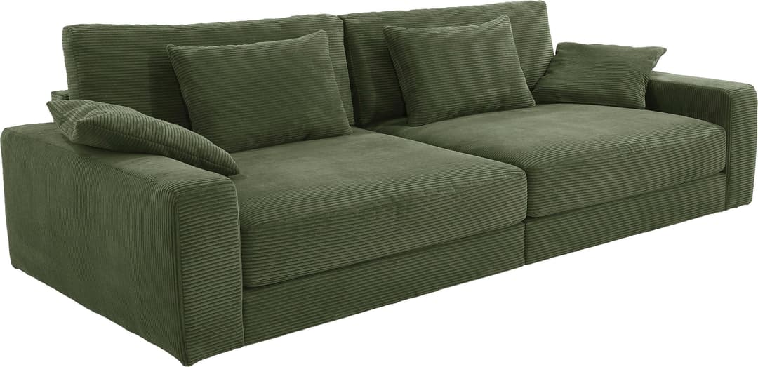 Jockenhöfer Gruppe Big-Sofa Milano XXL | Grün