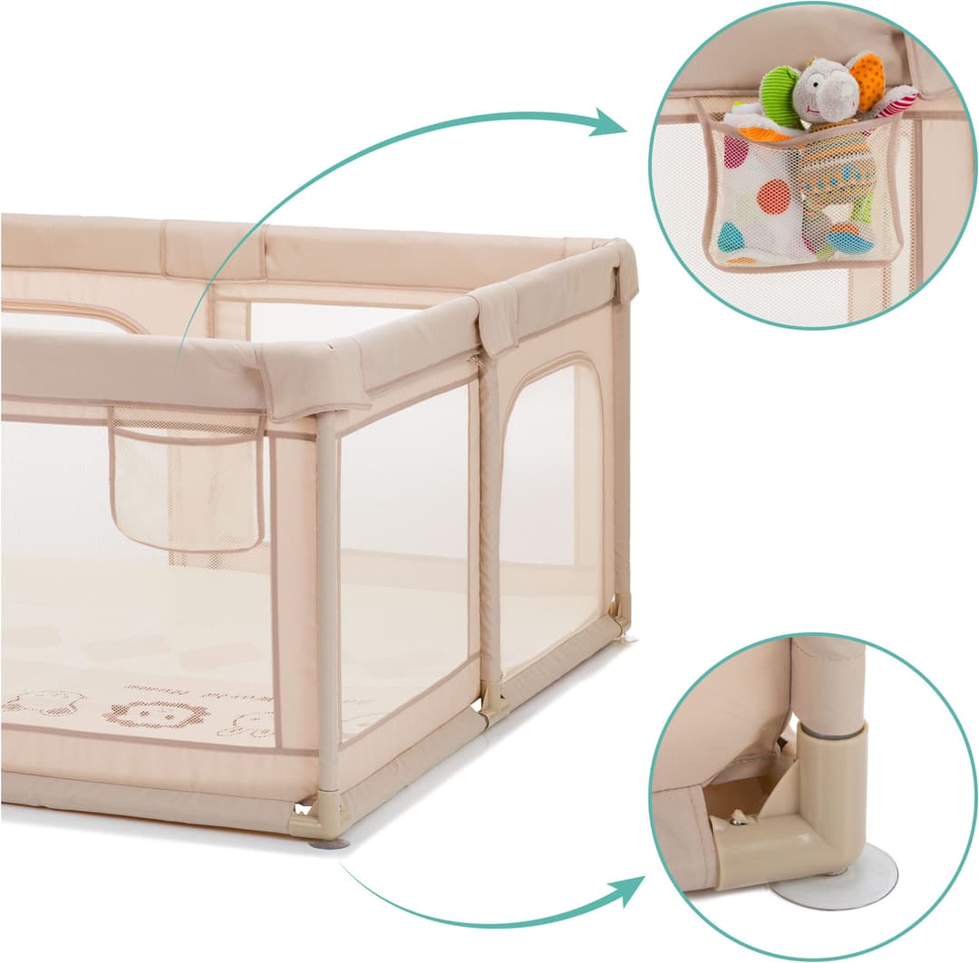 Fillikid Laufgitter Malta | Beige