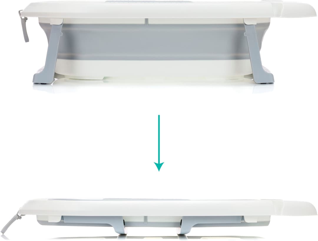 Fillikid Babybadewanne Beluga | Grau