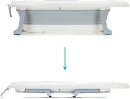 Fillikid Babybadewanne Beluga | Grau