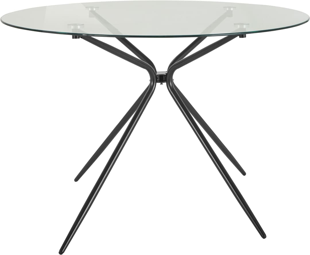OTTO home Glastisch Silvi | Schwarz
