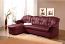 DOMO collection Ecksofa Papenburg | Rot 2