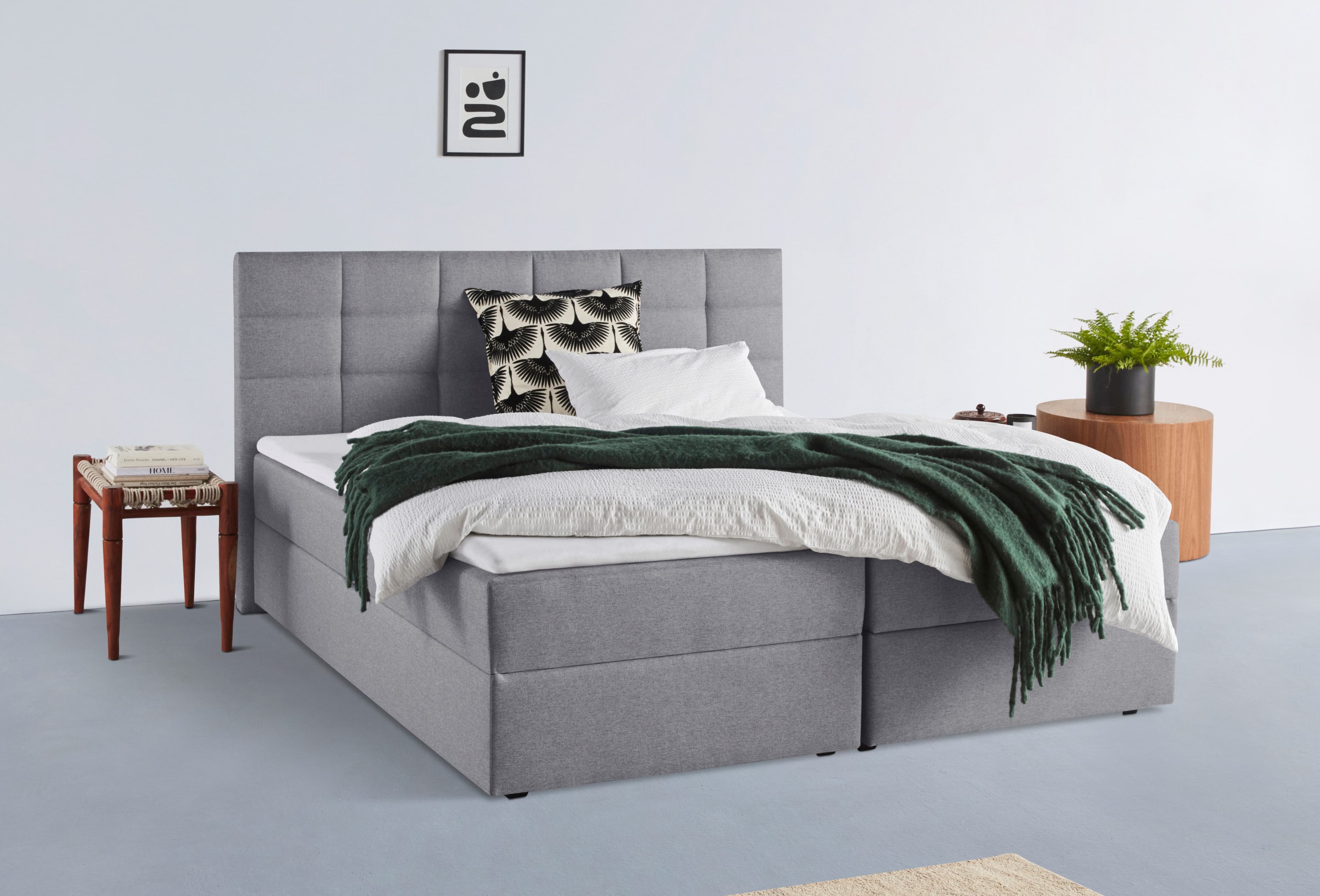 Home affaire Boxbett Ovalo | Grau
