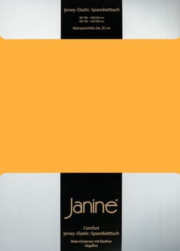 Janine Spannbettlaken ELASTIC 5002 | Gelb