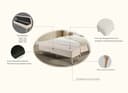 Home affaire Bettbank Armandine | Beige 4