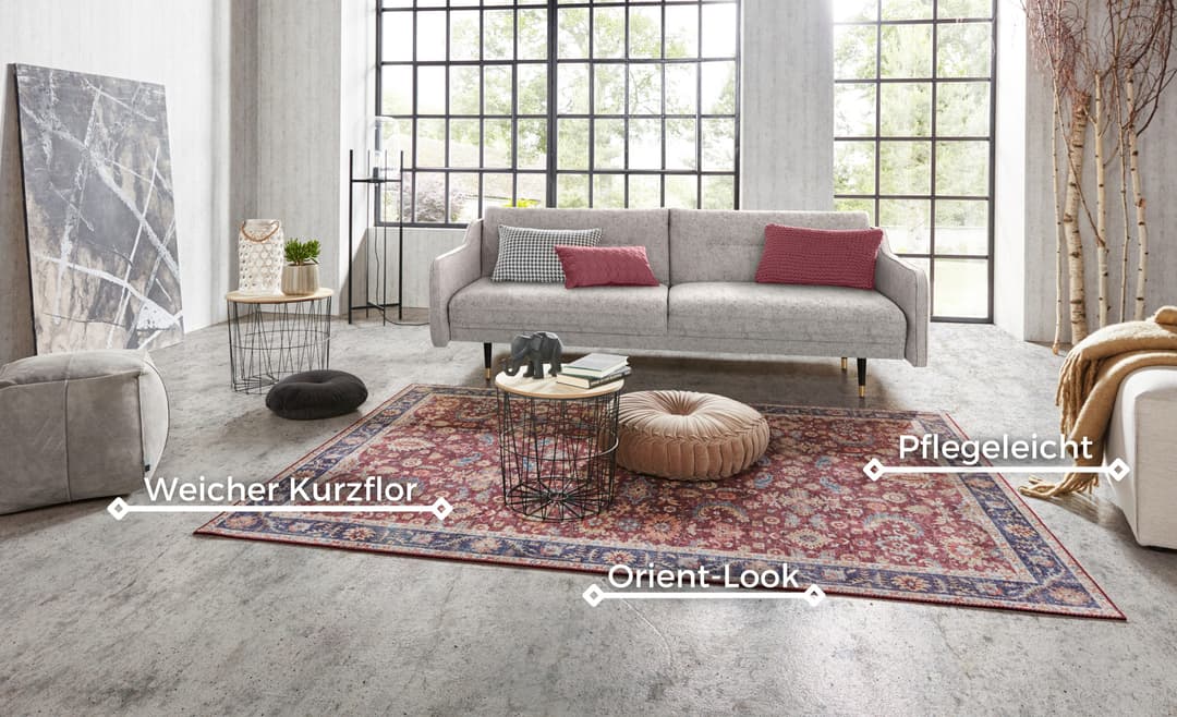 HANSE Home Teppich Vivana | Rot