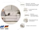 Home affaire Polsterhocker Soft&Cosy XXL | Schwarz 2
