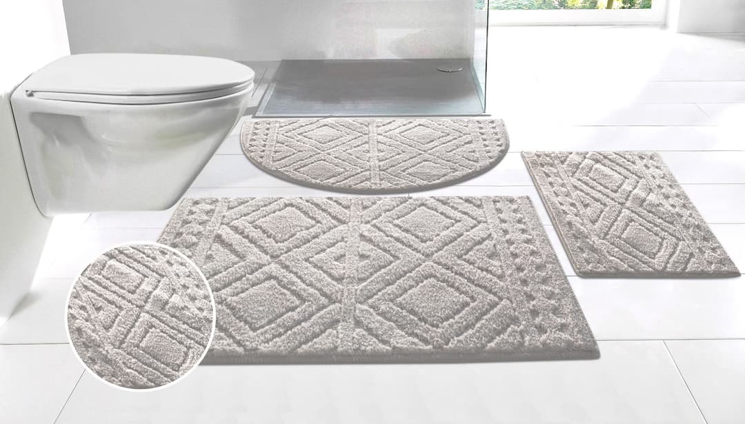 OTTO home Badematte Louvres | Grau