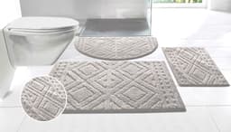 OTTO home Badematte Louvres | Grau