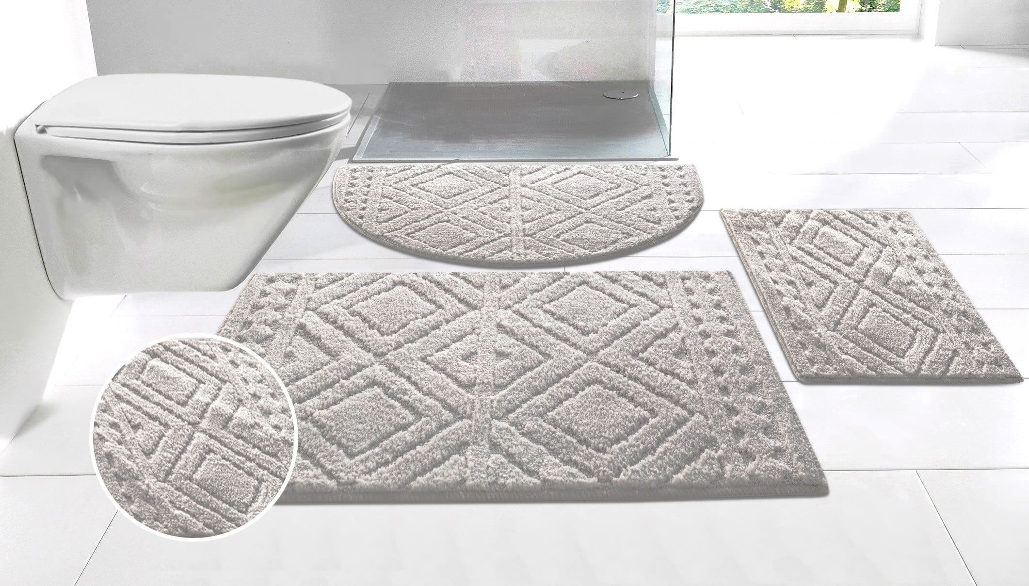OTTO home Badematte Louvres | Grau