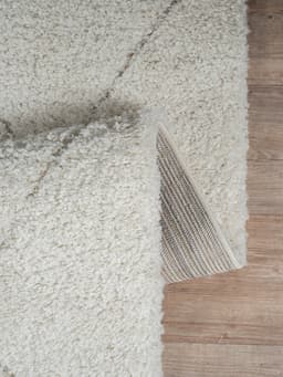 the carpet Teppich Bahar Shaggy | Beige