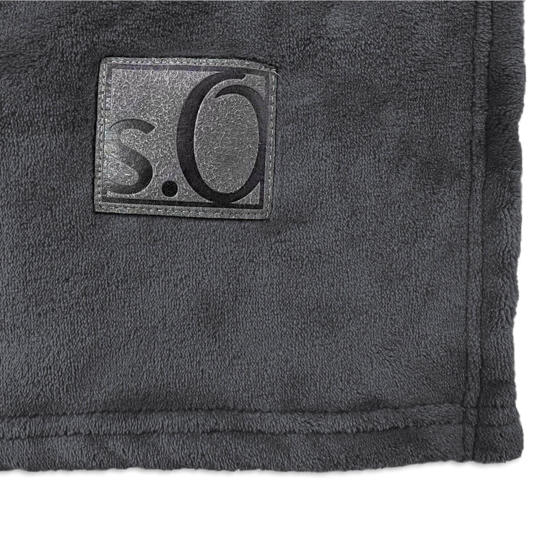 Wohndecke s.Oliver Decke Kuschelsoft | Schwarz