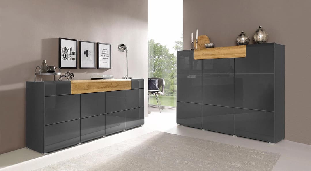 OTTO home Highboard Toledo | Grau