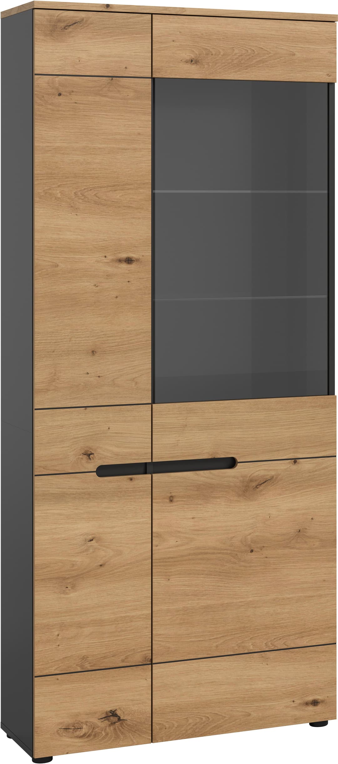 Home affaire Vitrine REHAT | Holztöne