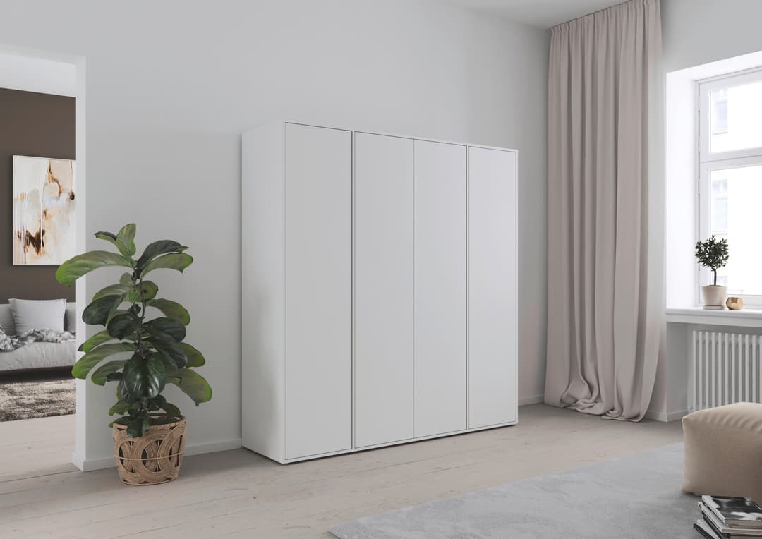 rauch Kleiderschrank Nabila | Weiß