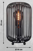SCHÖNER WOHNEN-Kollektion Tischleuchte Cage | Schwarz 4