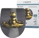 Schütte WC-Sitz Relaxing Frog | Grau