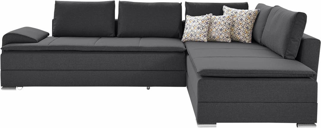 Home affaire Ecksofa Night & Day L-Form | Grau