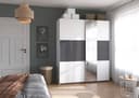 rauch Schwebetürenschrank ASTANA | Weiß 2
