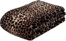 Wohndecke Leopard | Braun