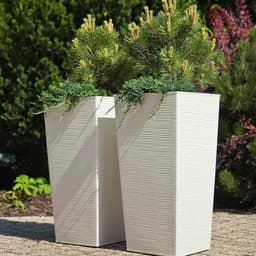 Siena Garden Pflanzkübel | Weiß