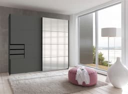 Wimex Schwebetürenschrank Saigon | Grau
