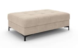 OTTO home Polsterhocker LEEVKE | Beige