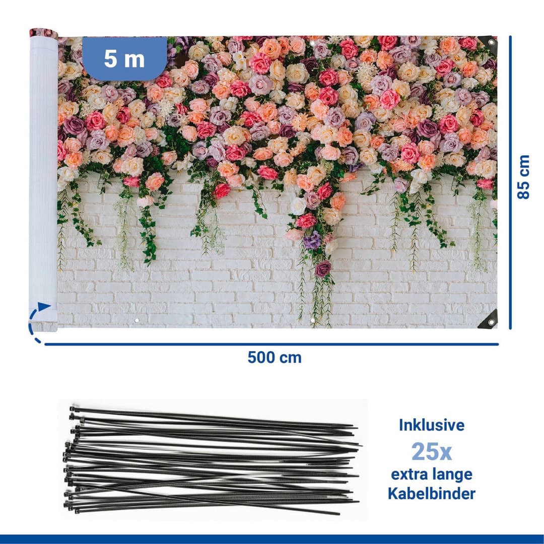Maximex Balkonsichtschutz | Mehrfarbig