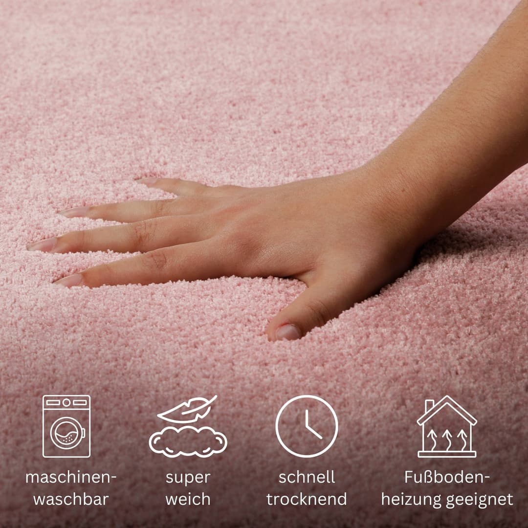 OTTO home Badematte Neele | Rosa