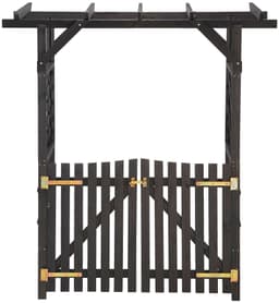 Promadino Rosenbogen Pergola Ben Set | Grau