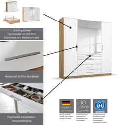 rauch Schlafzimmer-Set Komplettschlafzimmer | Holztöne