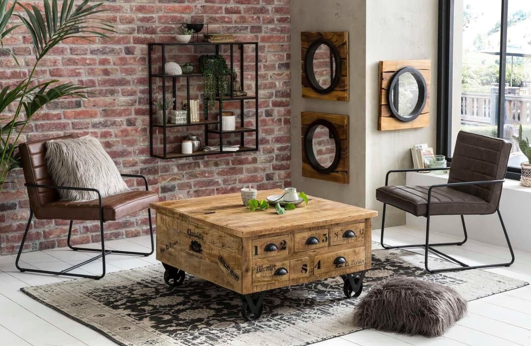 SIT Couchtisch Rustic | Holztöne