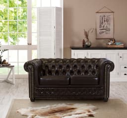 Home affaire Chesterfield-Sofa Rysum | Braun