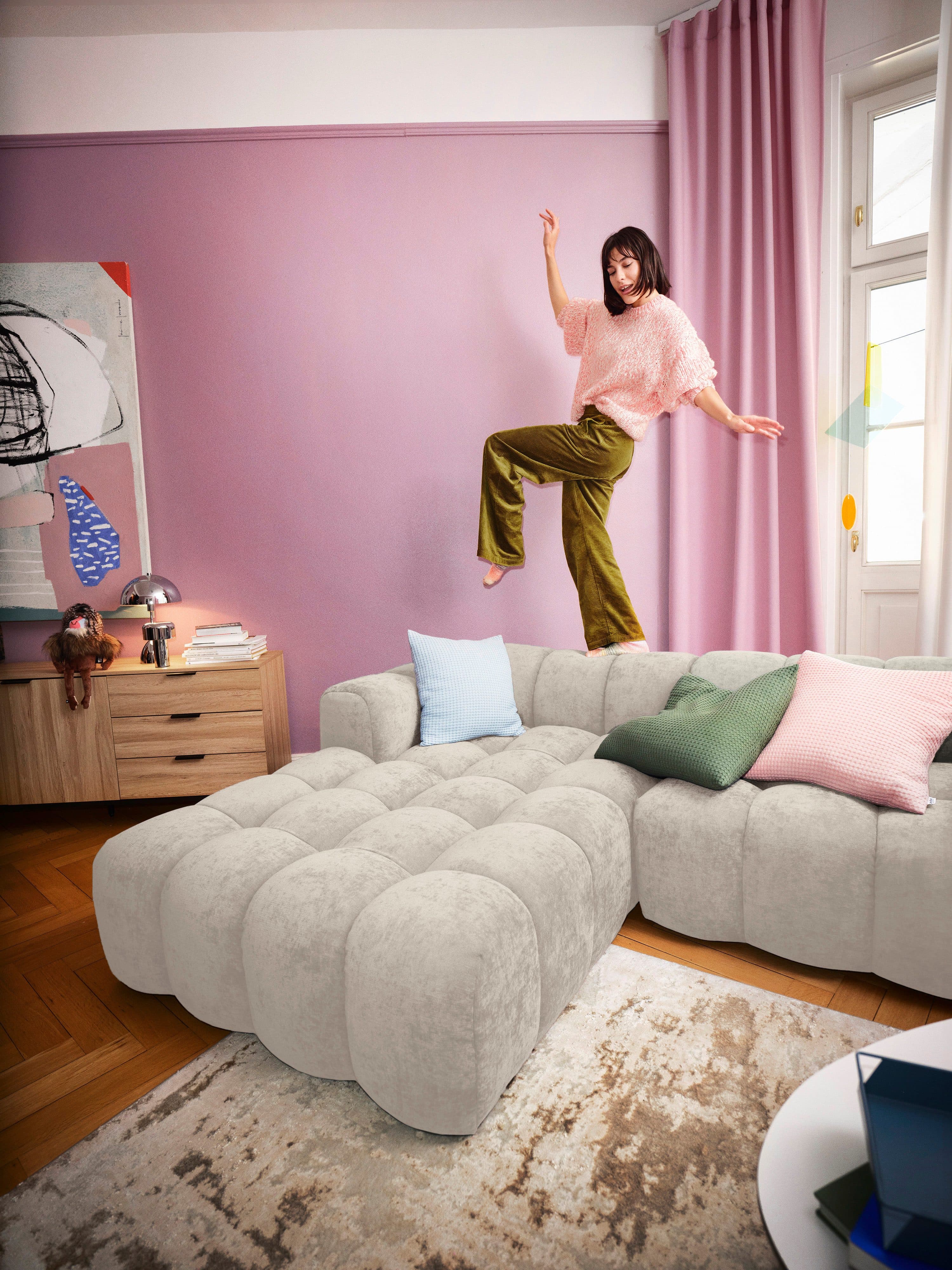 OTTO home Ecksofa KALLIE | Beige