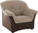 DOMO collection Sessel Sarafina | Braun 2