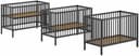 Vipack Babybett DINO | Braun 4