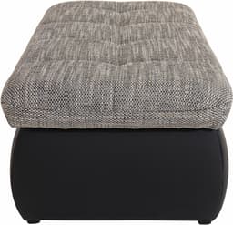 DOMO collection Polsterhocker Moric | Schwarz