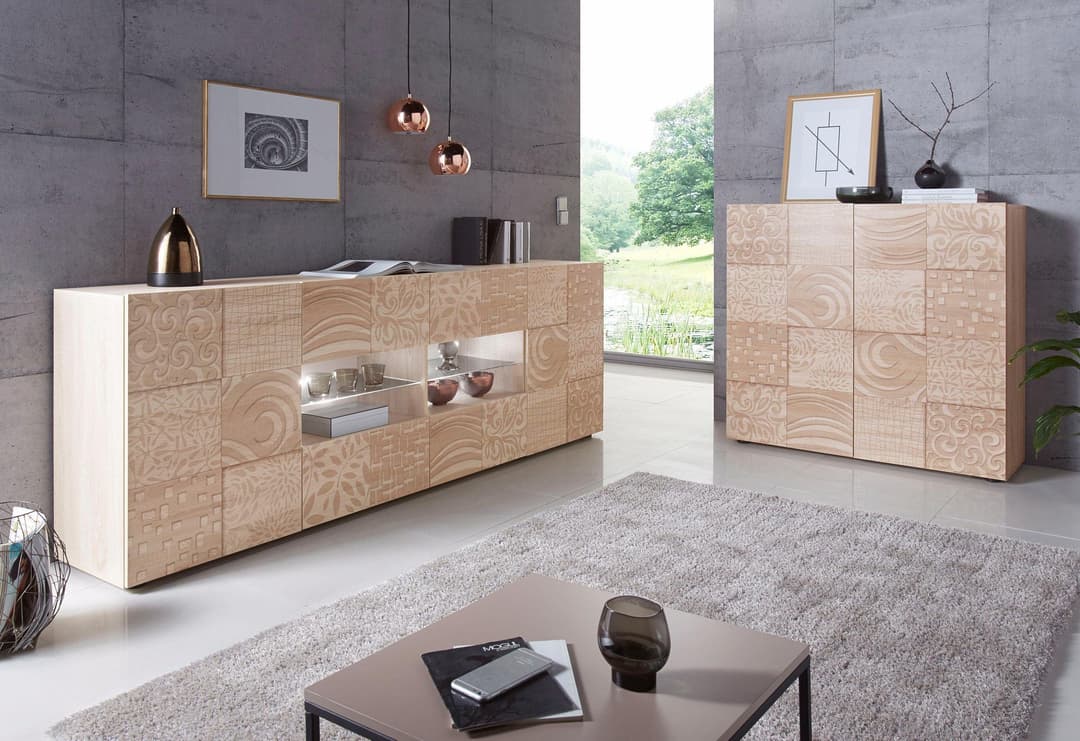Home affaire Highboard Miro | Holztöne