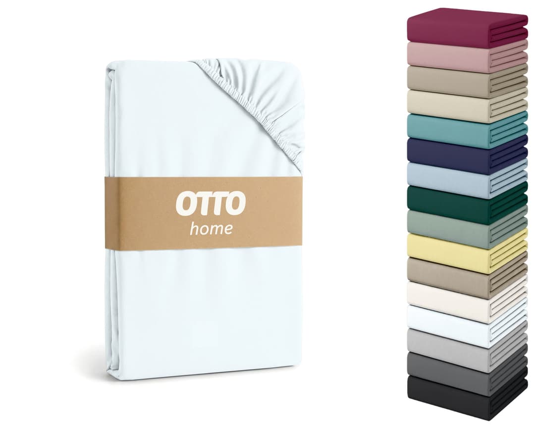OTTO home Spannbettlaken PHYSALIS Comfort | Weiß